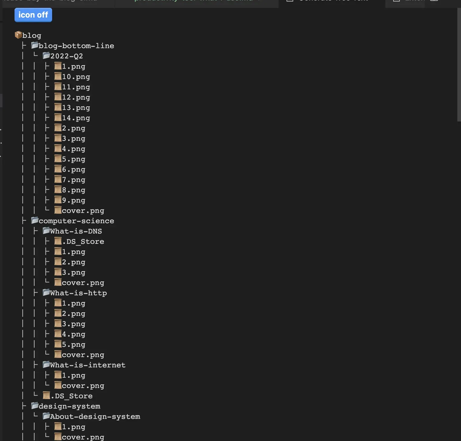 file-tree-generator 3