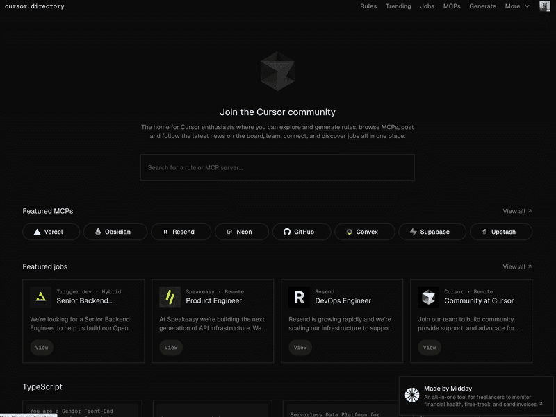 Cursor Directory
